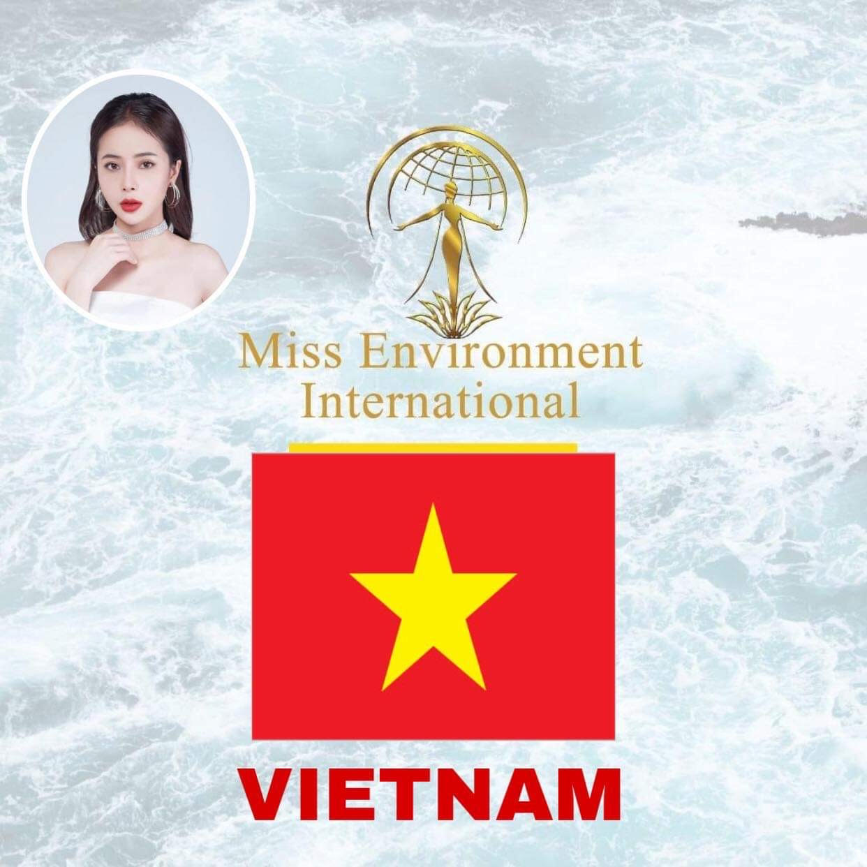 Diệu Hoa đại diện Việt Nam dự thi Miss Environment International 2021