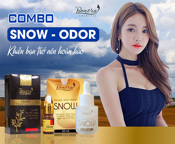 Combo Odor - Snow rất được chị em tin dùng