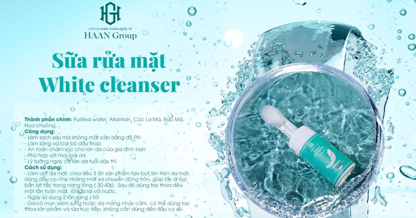 Sữa rửa mặt White Cleanser