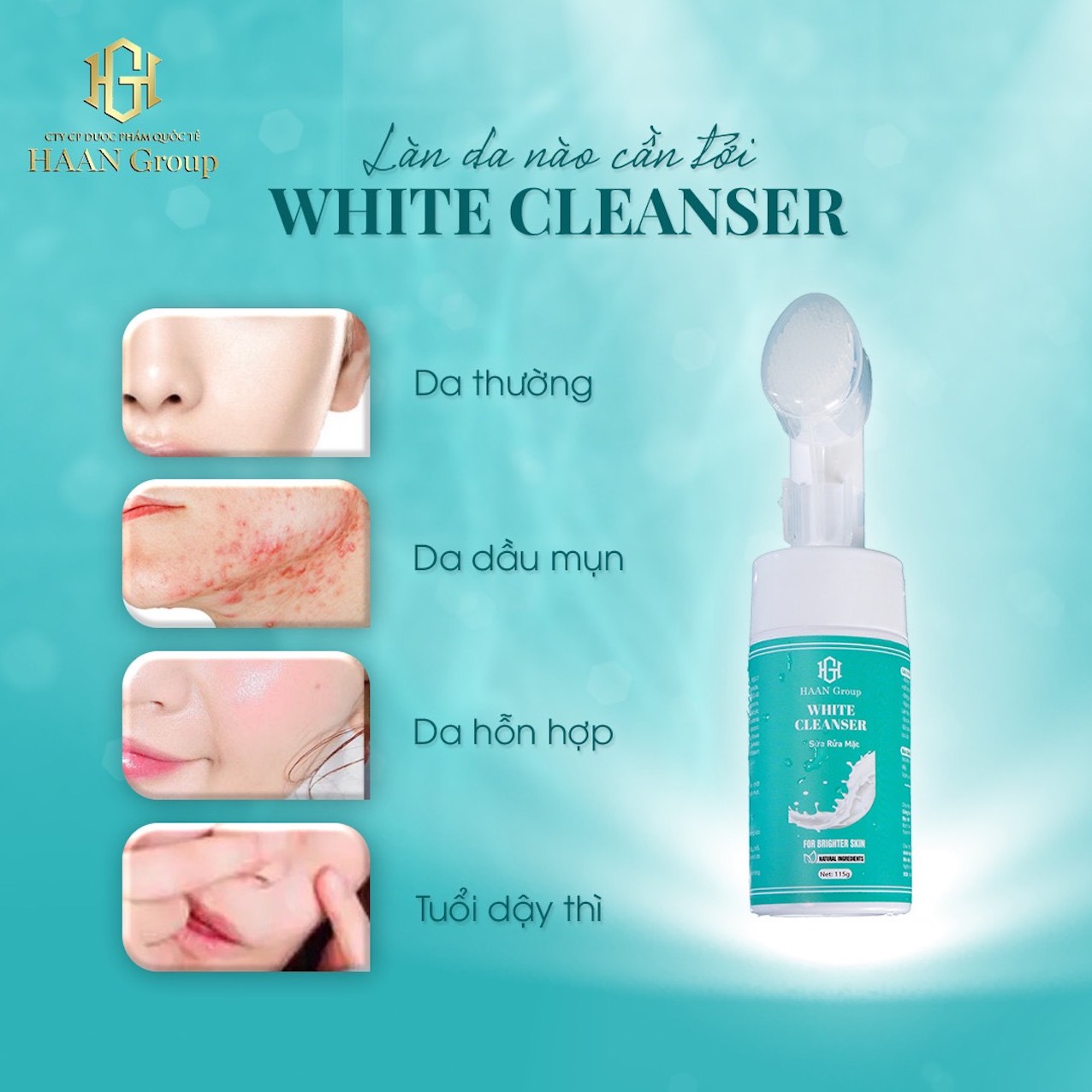 Doanh nhân Đỗ Thu Hà và sữa rửa mặt White Cleanser thực hiện sứ mệnh “Phụ nữ để yêu thương”