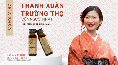 Thức uống NMN gây ấn tượng về công dụng ngăn ngừa lão hóa