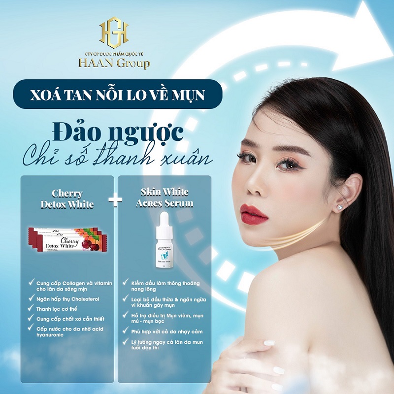 Đảo ngược chỉ số thanh xuân cùng sản phẩm Skin Acne Serum