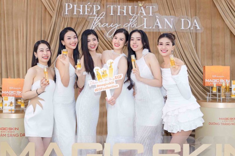 Phục hồi làn da cùng Top 36 Miss Grand Vietnam 2024 với bộ siêu phẩm EGF Collection của Magic Skin by Ruby’s World